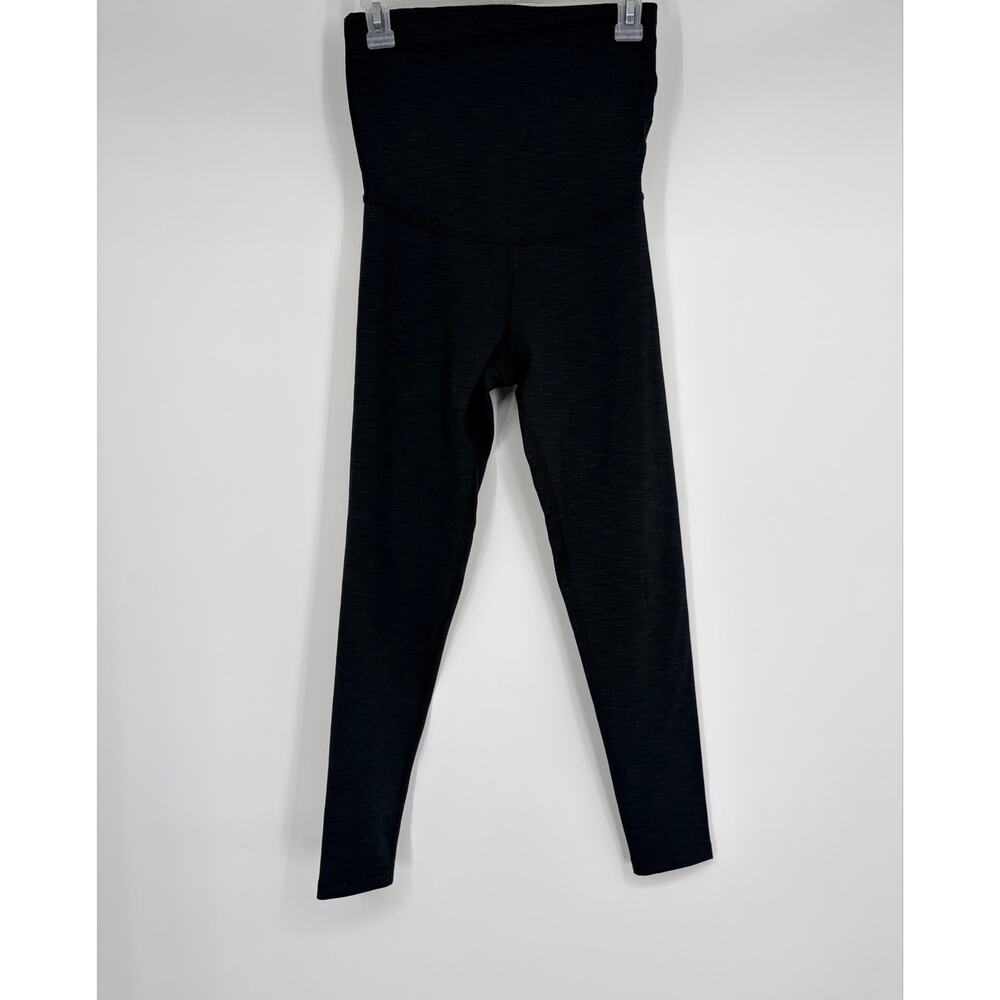 Beyond Yoga Beyond the Bump Maternity Heather Rib Legging - Picture 3 of 11